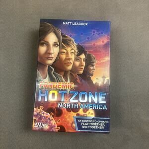 Pandemic Hot Zone North America Co-Op Board Game Matt Leacock Z-Man